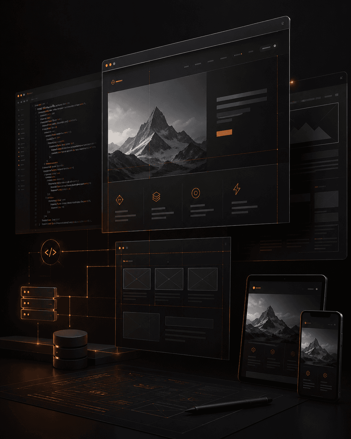 Web Development visual